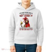 Let Me Pour You A Tall Glass Chicken Suck It Up Kids Hoodie thumb 4