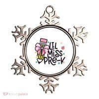 Little Miss Pre K Pencil Bow First Day Of School Ornament thumb 0