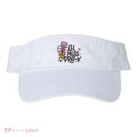 Little Miss Pre K Pencil Bow First Day Of School Visor thumb 0