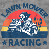 Lawn Mower Racing Lawn Mowing Funny Landscaping Toddler Hoodie thumb 2
