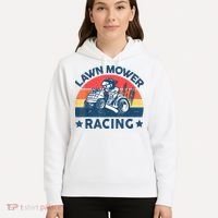 Lawn Mower Racing Lawn Mowing Funny Landscaping Hoodie thumb 5