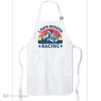 Lawn Mower Racing Lawn Mowing Funny Landscaping Apron thumb 0