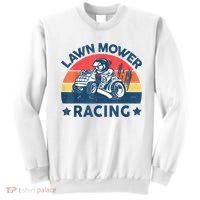 Lawn Mower Racing Lawn Mowing Funny Landscaping Sweatshirt thumb 0