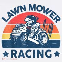 Lawn Mower Racing Lawn Mowing Funny Landscaping T-Shirt thumb 7