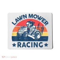Lawn Mower Racing Lawn Mowing Funny Landscaping Mousepad thumb 0