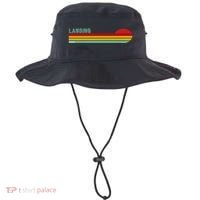 Lansing Michigan Retro Bucket Hat thumb 0