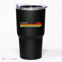 Lansing Michigan Retro Tumbler thumb 0