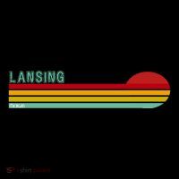 Lansing Michigan Retro Toddler Hoodie thumb 2