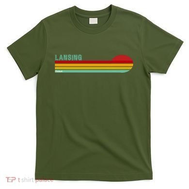 Lansing Michigan Retro T-Shirt