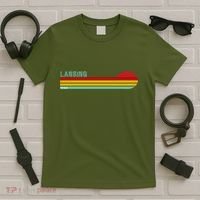 Lansing Michigan Retro T-Shirt thumb 5
