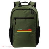 Lansing Michigan Retro Backpack thumb 0