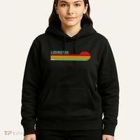 Ludington Michigan Retro Hoodie thumb 5