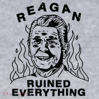 Leeja Miller Reagan Ruined Everything Ladies Heavyweight Boxy Pullover Hoodie thumb 2
