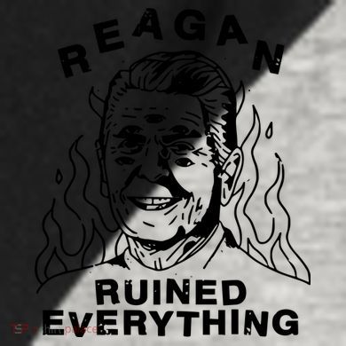 Leeja Miller Reagan Ruined Everything Raglan Baseball Sleeve Shirt