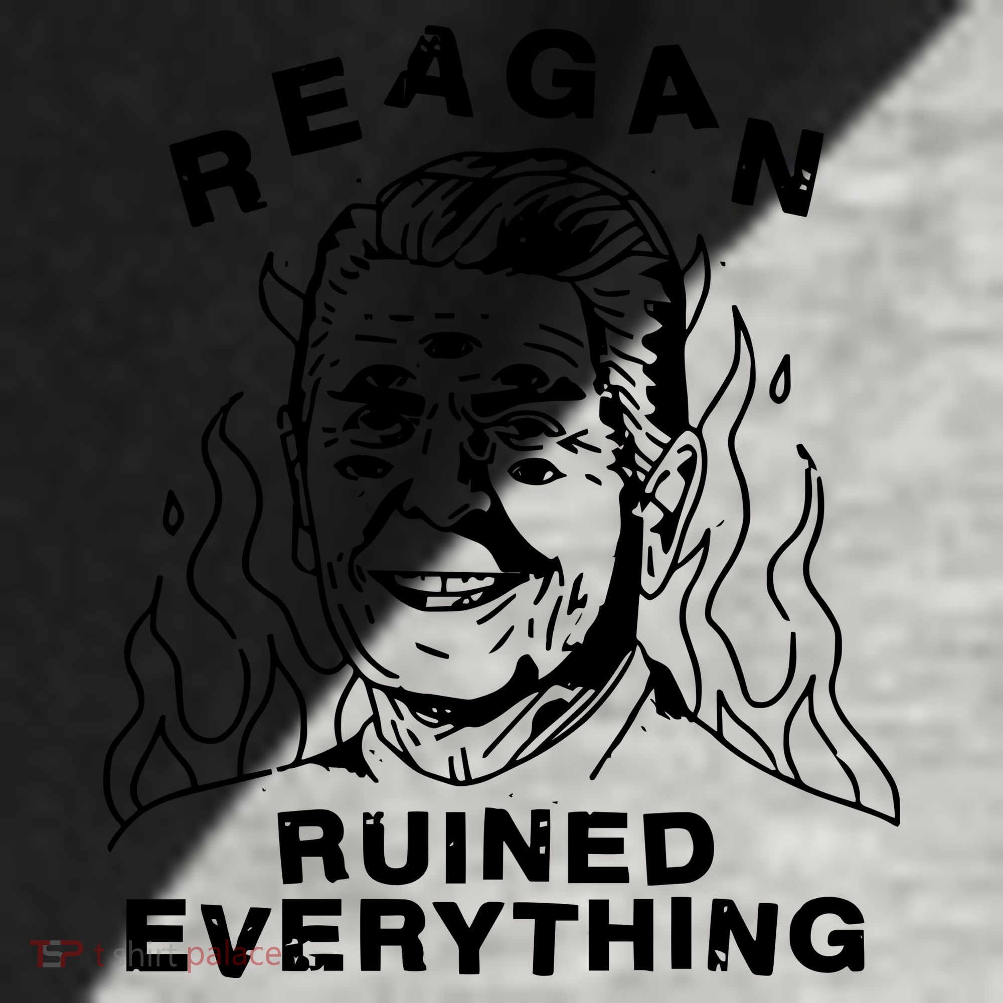 Leeja Miller Reagan Ruined Everything Raglan Baseball Sleeve Shirt