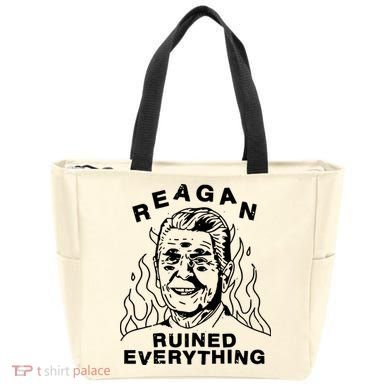 Leeja Miller Reagan Ruined Everything Tote Bag