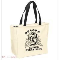 Leeja Miller Reagan Ruined Everything Tote Bag thumb 2