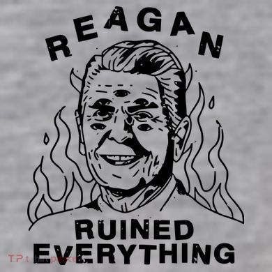 Leeja Miller Reagan Ruined Everything Infant Fleece One Piece