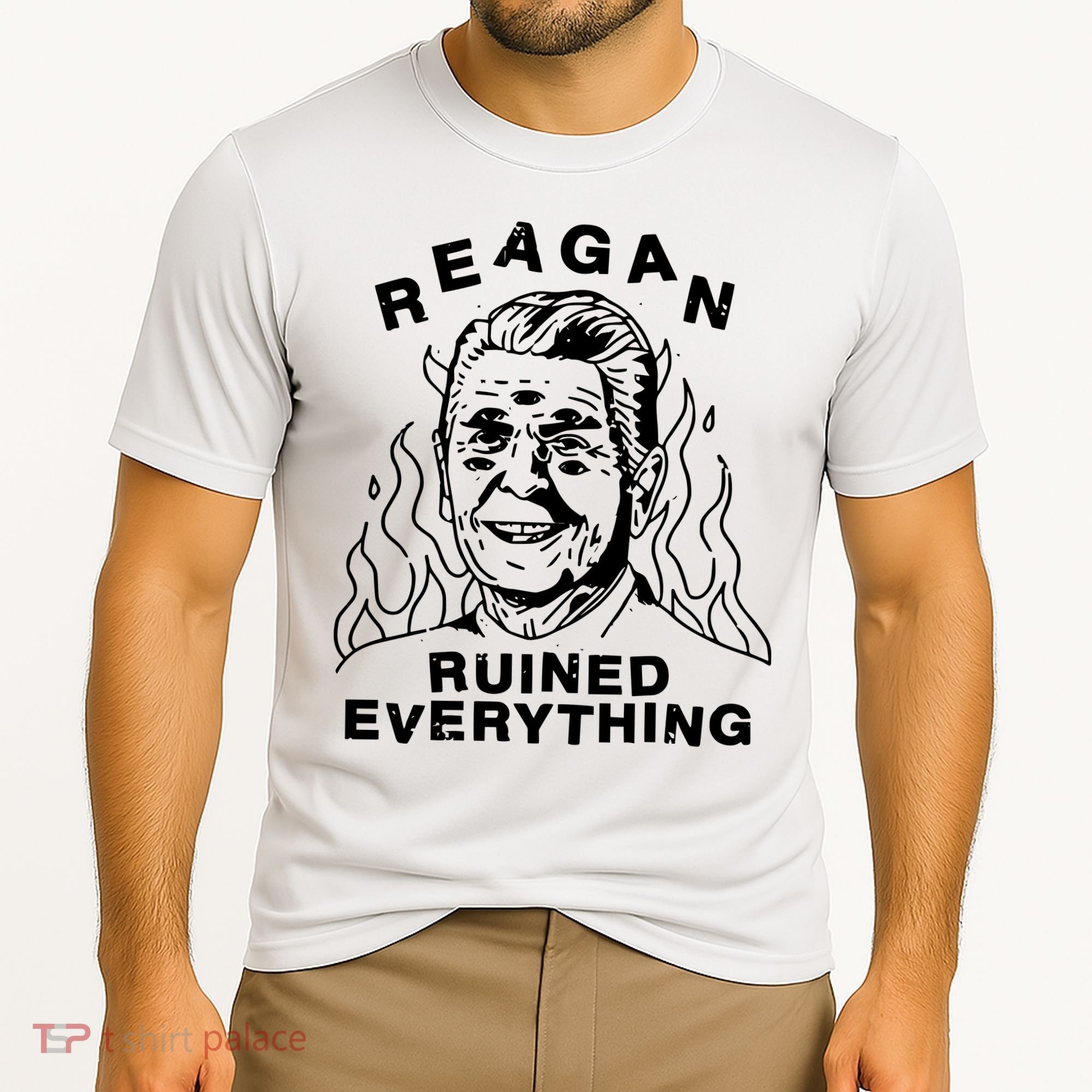 Leeja Miller Reagan Ruined Everything Cooling Performance Crew T-Shirt
