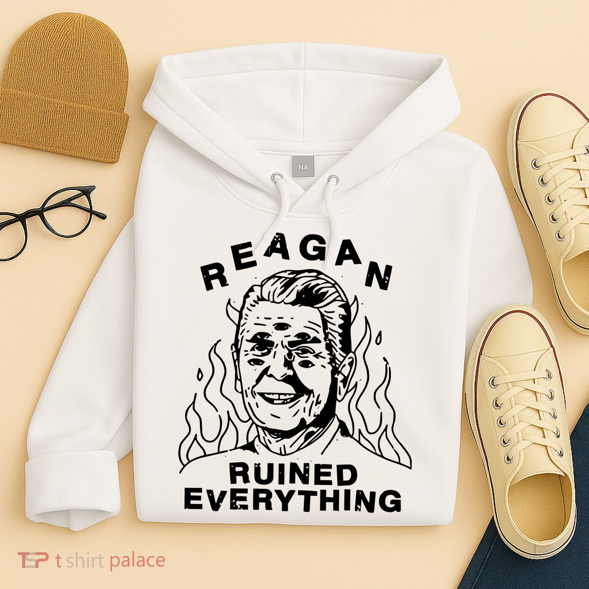 Leeja Miller Reagan Ruined Everything Hoodie