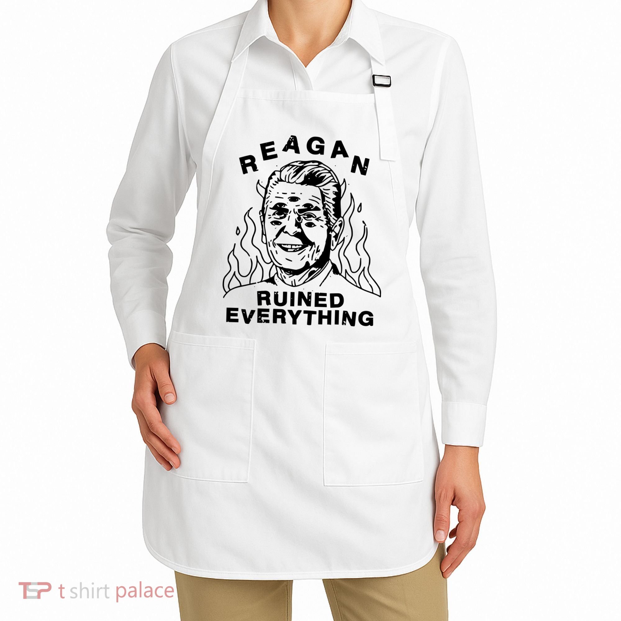 Leeja Miller Reagan Ruined Everything Apron