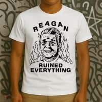 Leeja Miller Reagan Ruined Everything T-Shirt thumb 3