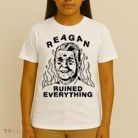 Leeja Miller Reagan Ruined Everything T-Shirt thumb 4