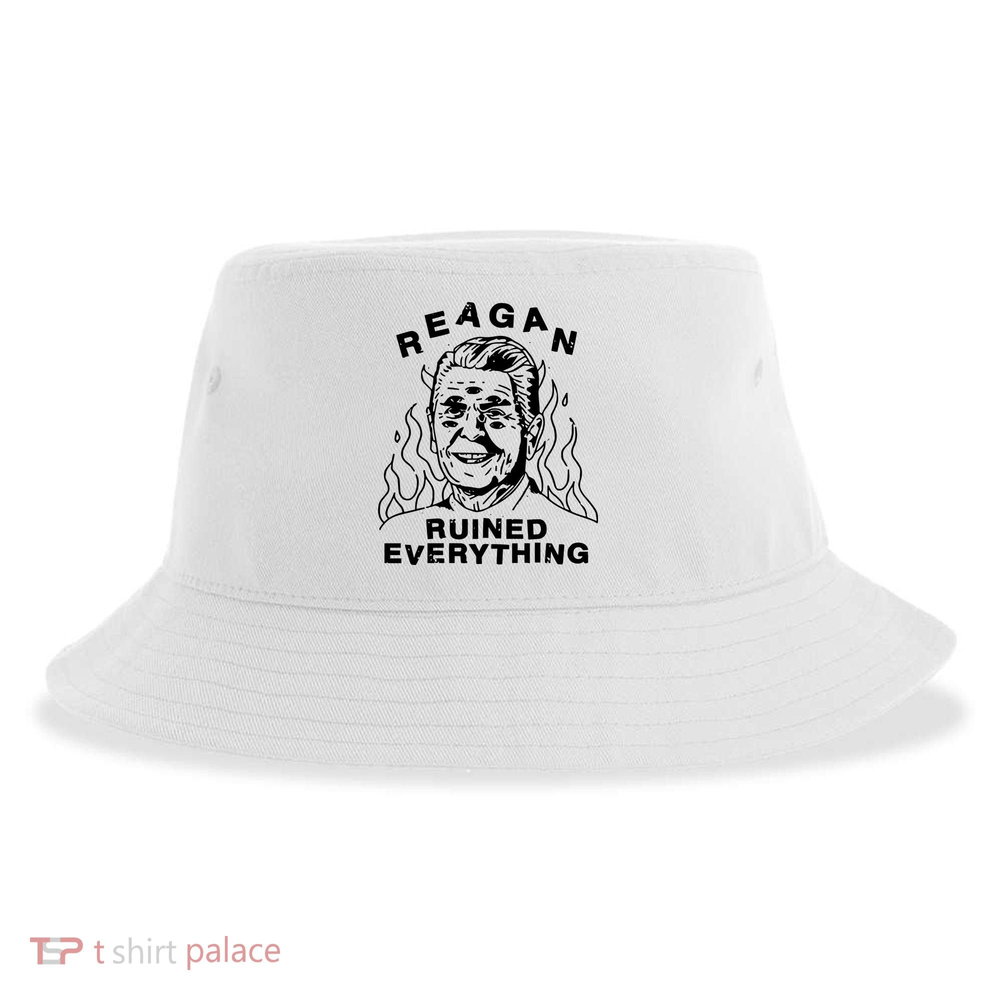 Leeja Miller Reagan Ruined Everything Sustainable Bucket Hat