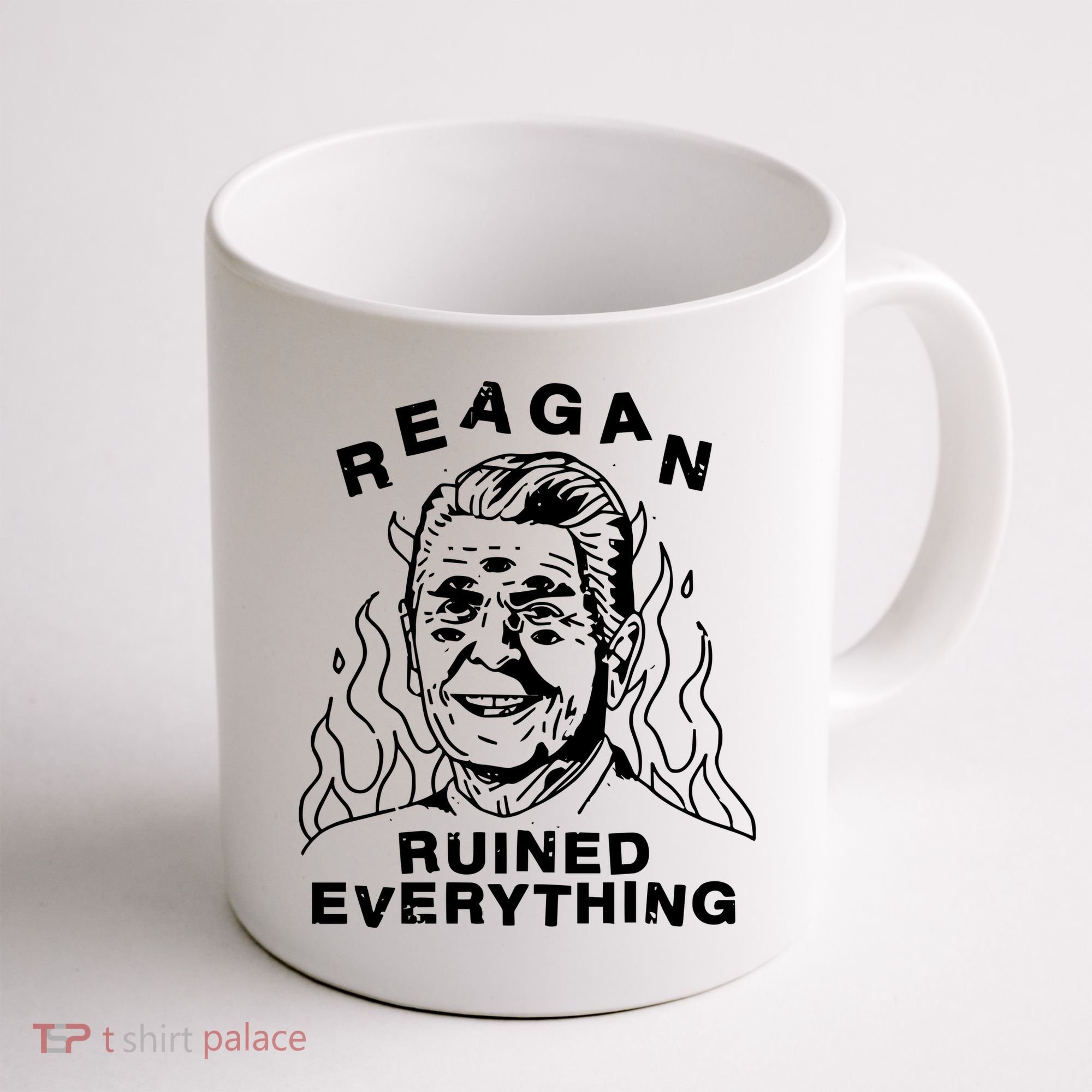 Leeja Miller Reagan Ruined Everything Coffee Mug