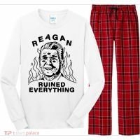 Leeja Miller Reagan Ruined Everything Long Sleeve Pajama Set thumb 0