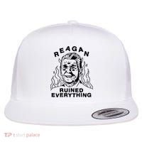 Leeja Miller Reagan Ruined Everything Flat Bill Trucker Hat thumb 0
