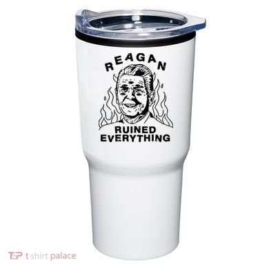 Leeja Miller Reagan Ruined Everything Tumbler
