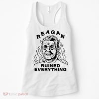 Leeja Miller Reagan Ruined Everything Women's Tank Top thumb 0