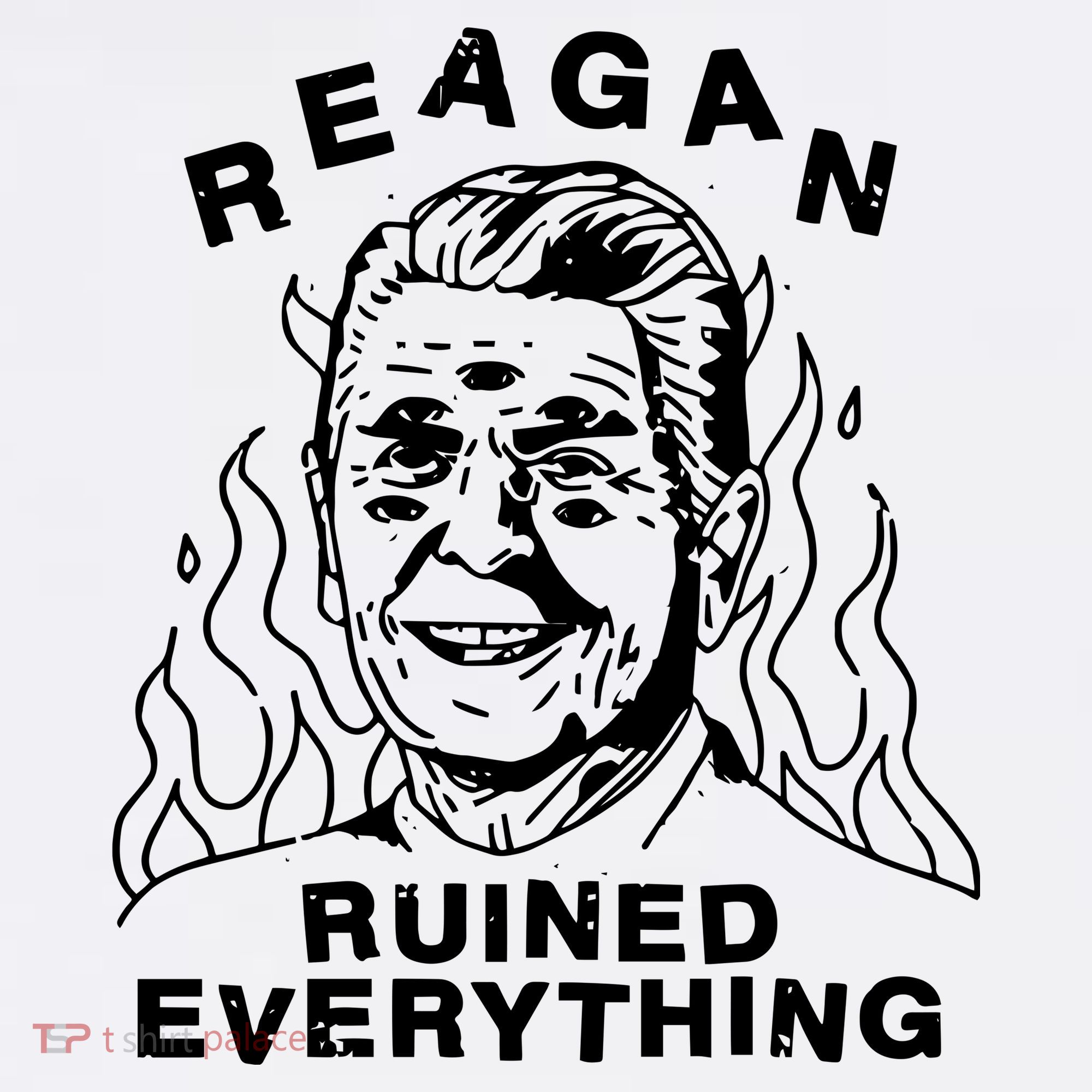 Leeja Miller Reagan Ruined Everything Women's Tank Top