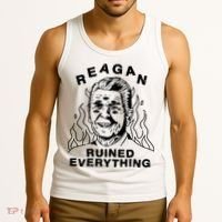 Leeja Miller Reagan Ruined Everything Tank Top thumb 3