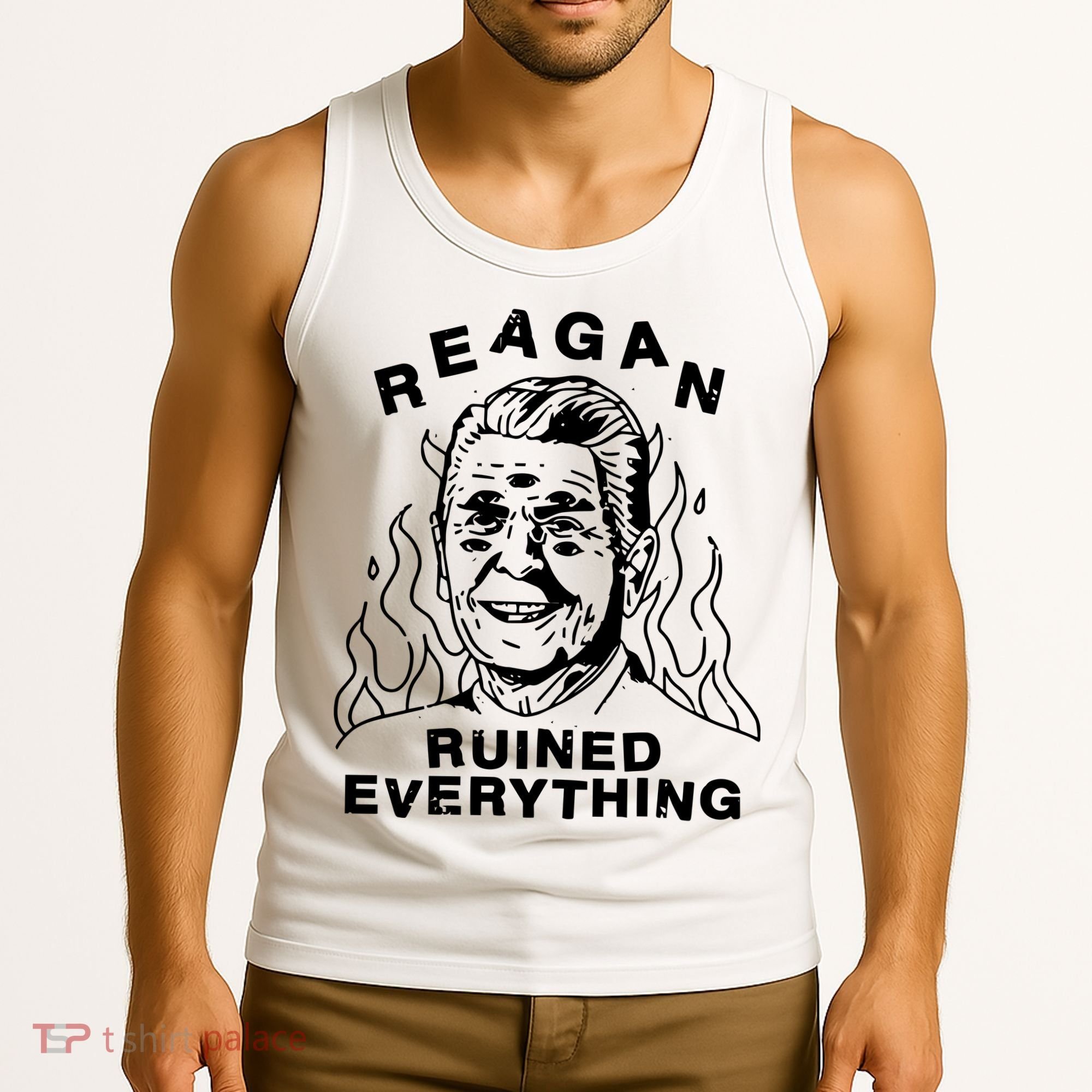 Leeja Miller Reagan Ruined Everything Tank Top