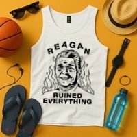 Leeja Miller Reagan Ruined Everything Tank Top thumb 4