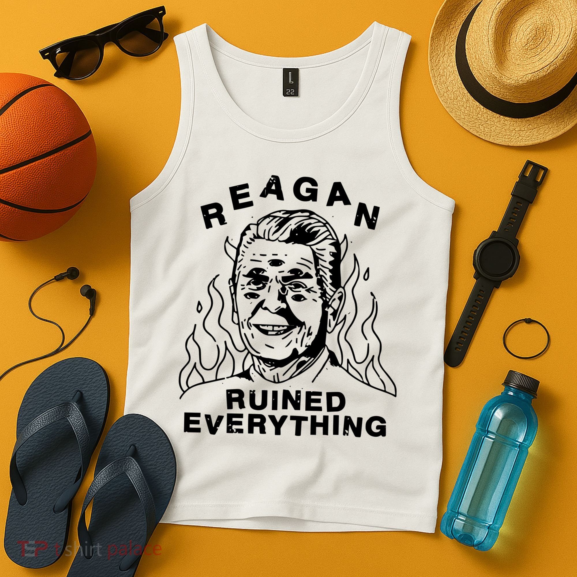 Leeja Miller Reagan Ruined Everything Tank Top
