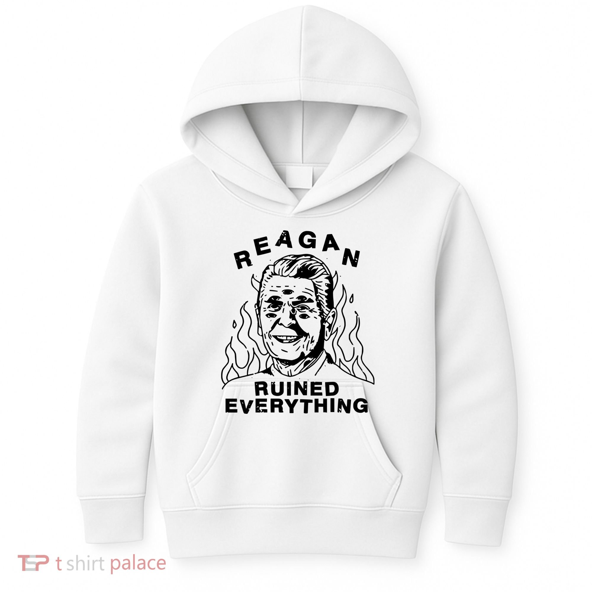 Leeja Miller Reagan Ruined Everything Kids Hoodie