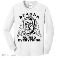 Leeja Miller Reagan Ruined Everything Kids Long Sleeve Shirt thumb 0