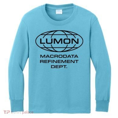 LUMON Macrodata Refinement Department Kids Long Sleeve Shirt