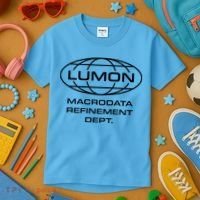 LUMON Macrodata Refinement Department Kids T-Shirt thumb 3