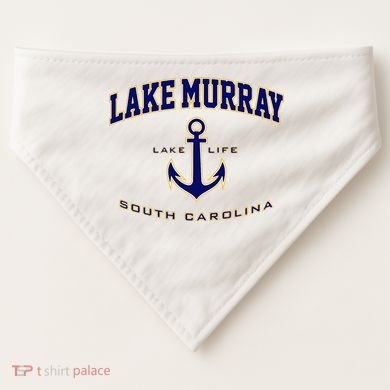 Lake Murray Sc USA-Made Doggie Bandana