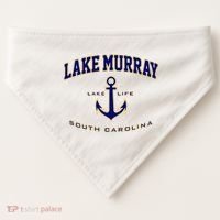 Lake Murray Sc USA-Made Doggie Bandana thumb 0