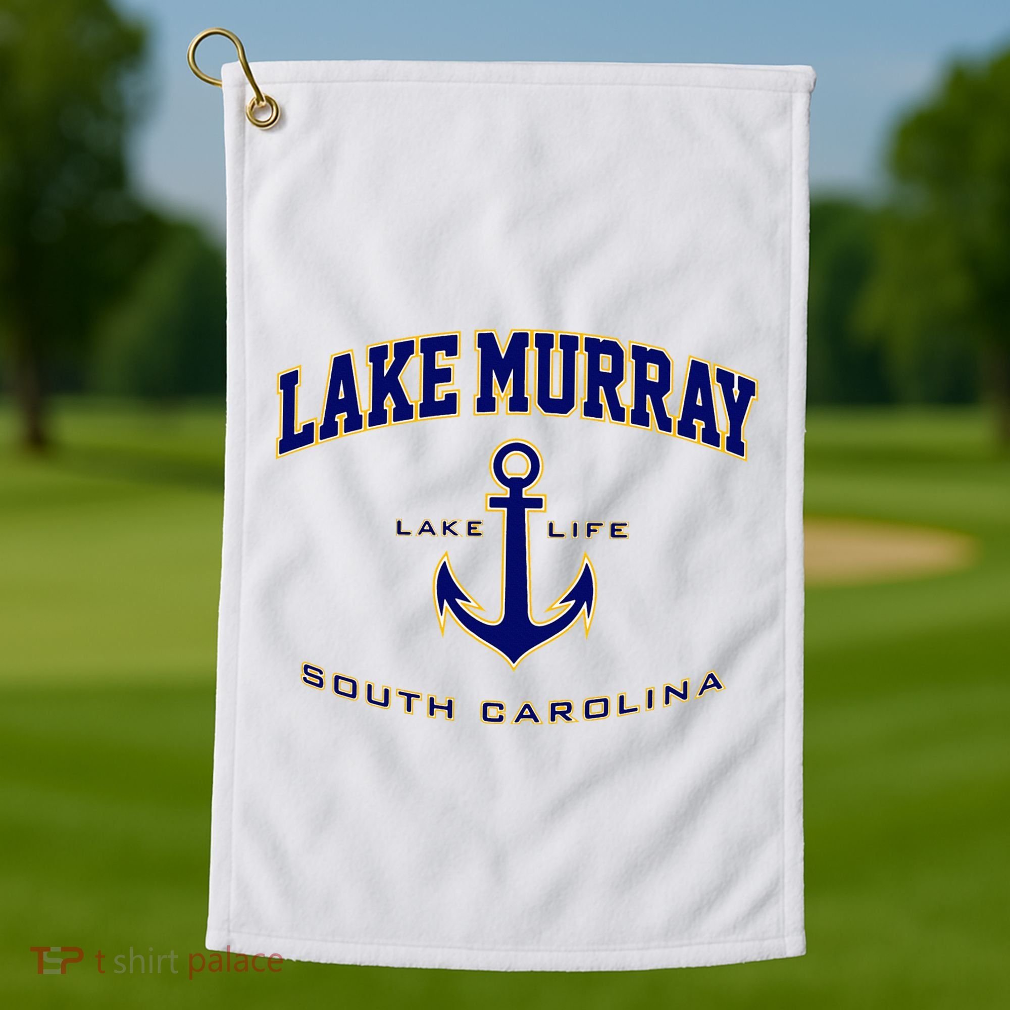 Lake Murray Sc Golf Towel