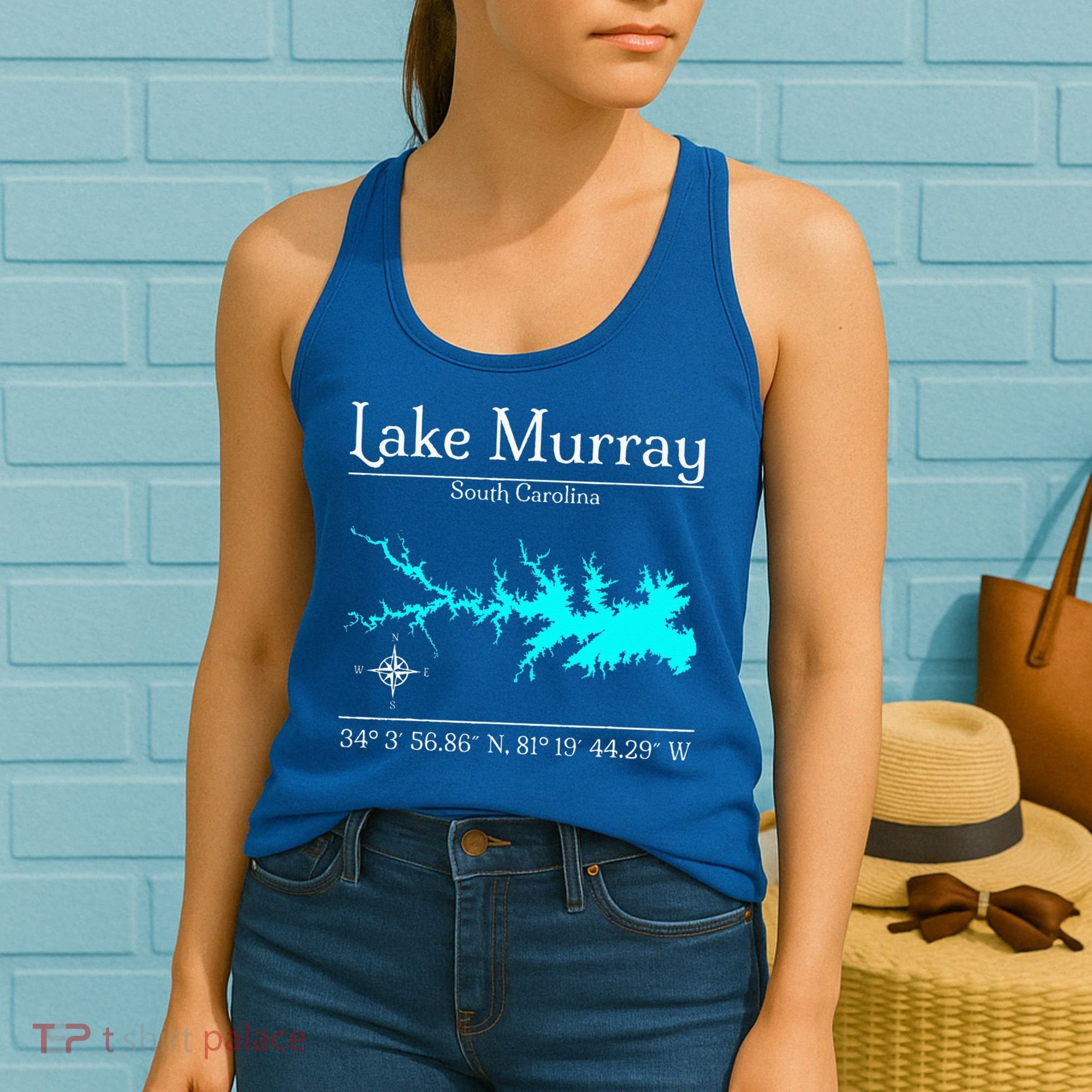 Lake Murray South Carolina Women's Tank Top
