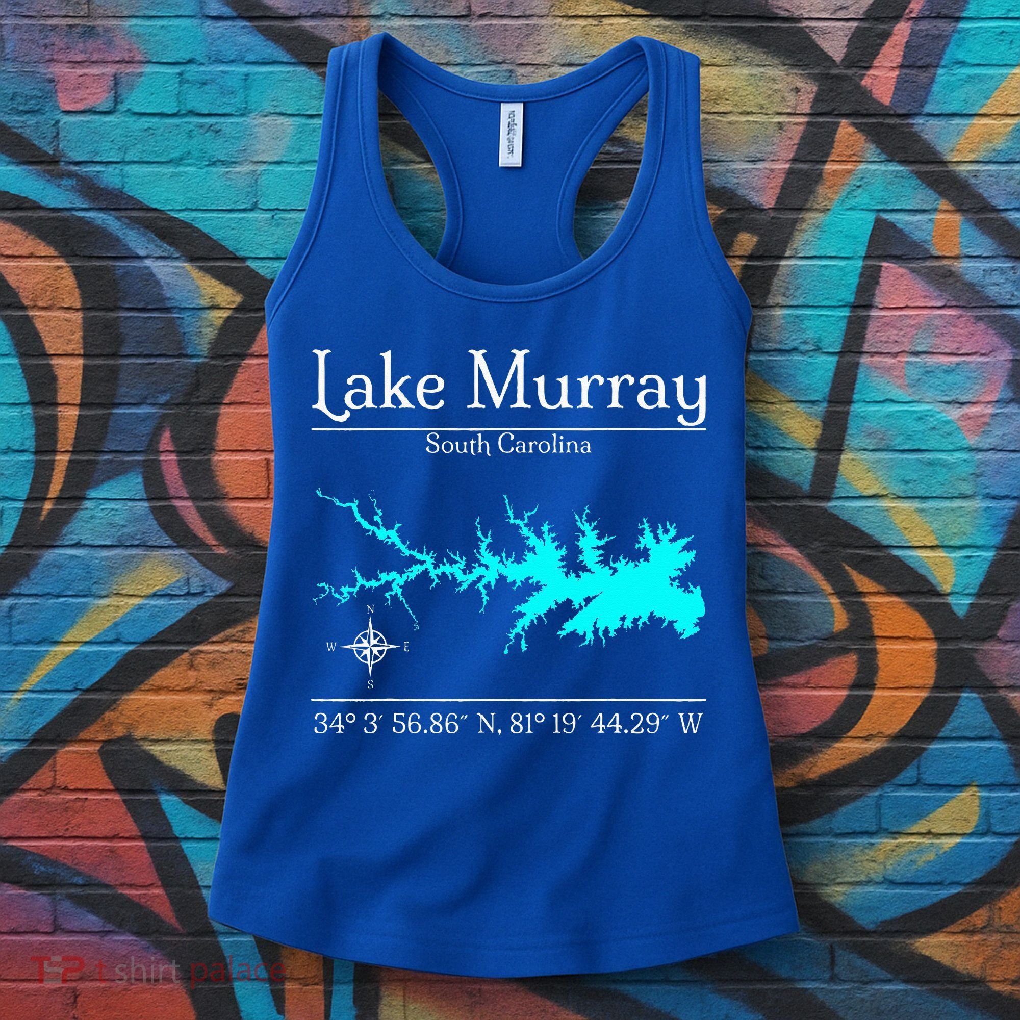 Lake Murray South Carolina Women's Tank Top