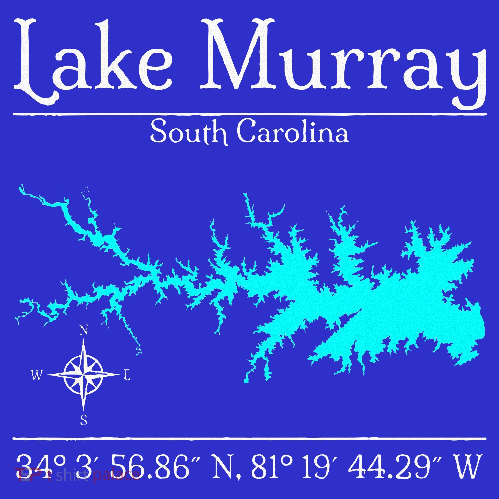 Lake Murray South Carolina Women's Long Sleeve Shirt