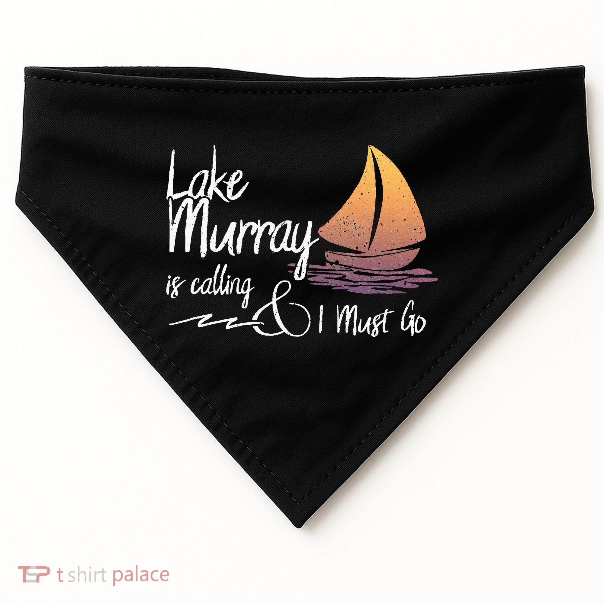 Lake Murray South Carolina Lake Is Calling USA-Made Doggie Bandana