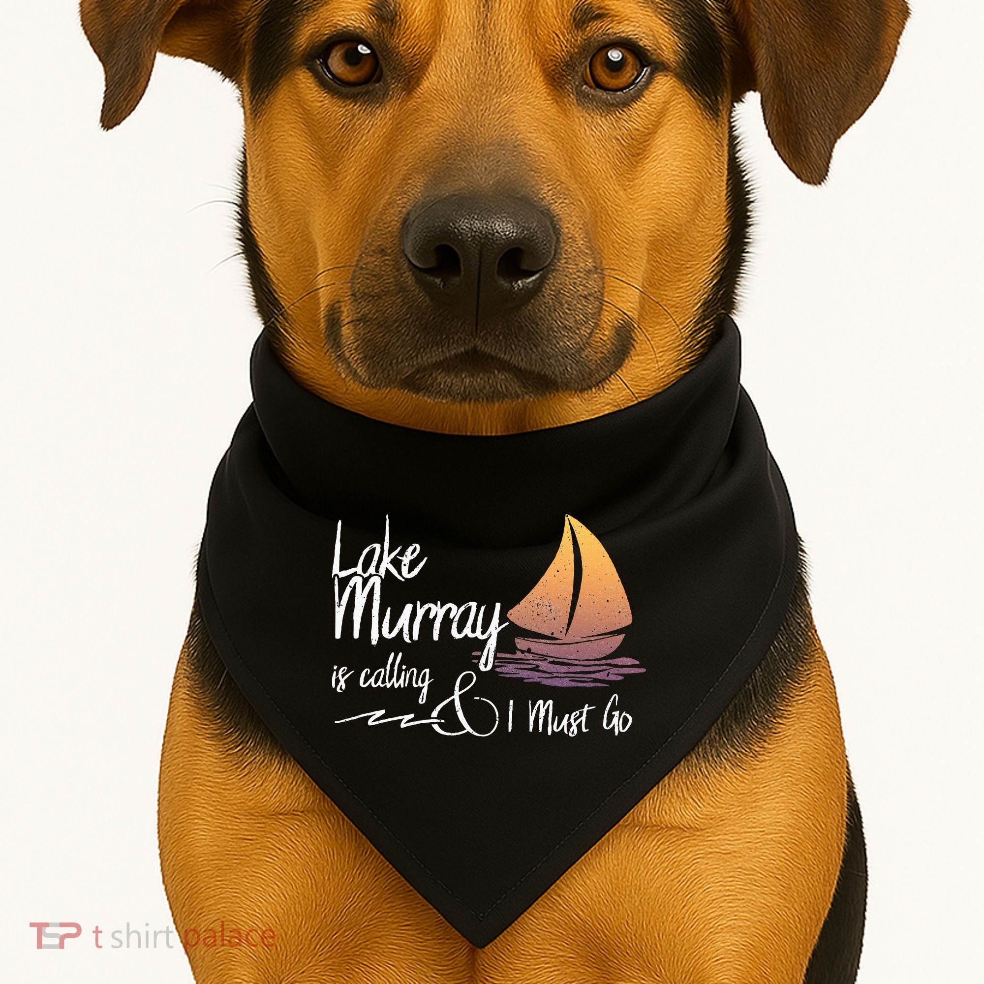 Lake Murray South Carolina Lake Is Calling USA-Made Doggie Bandana